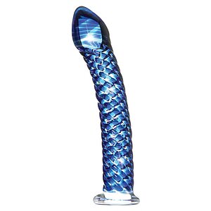 Dildo Icicles No 29 Albastru pe SexLab