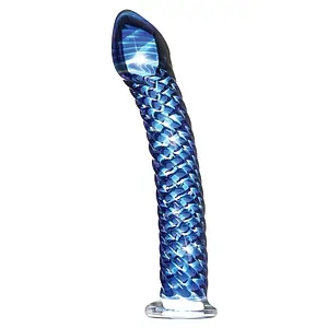 Dildo Icicles No 29 Albastru pe SexLab