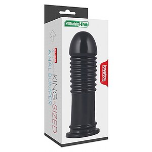Dildo King-Sized Anal Bumper 22.5cm Negru