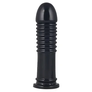 Dildo King-Sized Anal Bumper Negru pe SexLab