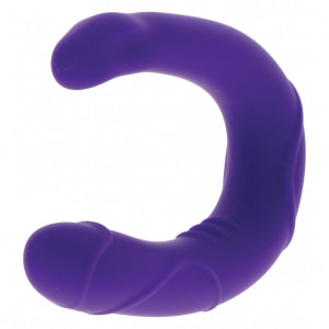 Dildo Mini Double Mov pe Sexlab.ro