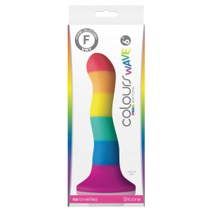 Dildo Multicolor Pride Edition Wave 17.5cm
