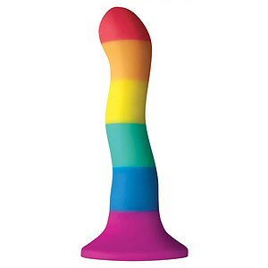 Dildo Multicolor Pride Edition Wave pe SexLab