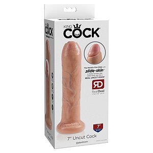 Dildo Penis 19cm Uncut