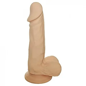 Dildo Real Feel 8 Inch Wonder Suction pe SexLab