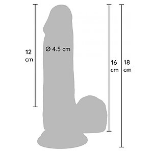 Dildo Realist Hidden Desire 16 cm