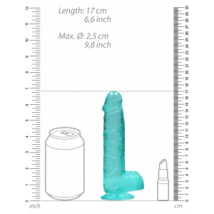 Dildo Realistic 17cm Turcoaz