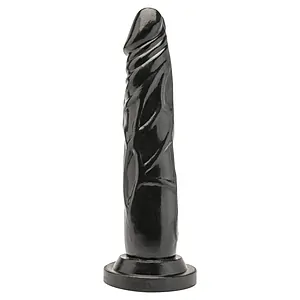 Dildo Realistic 18cm Dong Negru pe SexLab