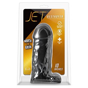 Dildo Realistic Jet Destroyer Carbon Negru