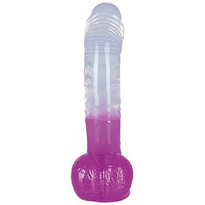 Dildo Realistic Jolly Ready Mate 19cm Transparent