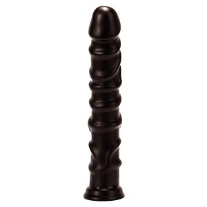Dildo Realistic Kerwins Penis X-Men 12.2 inch Negru pe SexLab