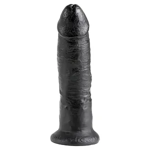 Dildo Realistic King Pipedream 22.9cm Negru pe SexLab