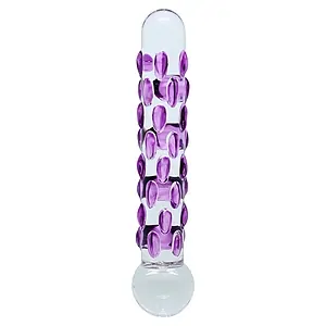 Dildo Transparent Dildo Sensual Glass Celine Transparent pe SexLab
