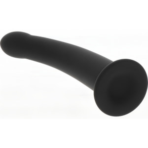 Dildo Strap-On Dong Medium 14cm Negru