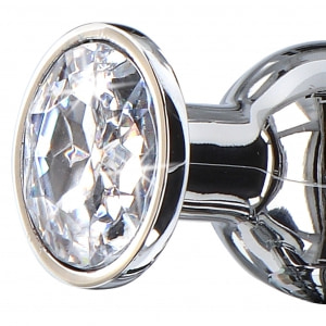 Dop Anal Diamond Bijou Small Argintiu