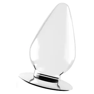 Dop Anal Flawless Clear 11.5 cm – Transparent, Moale pe SexLab