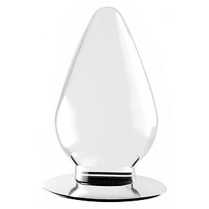 Dop Anal Flawless Clear 11.5 cm – Transparent, Moale pe SexLab