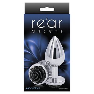Dop Anal Rear Assets Rose - Metalic Medium Argintiu
