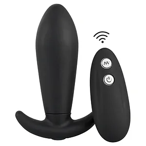 Plug Anal Negru Catifelat Rezistent La Apa