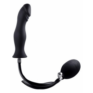 Dop Gonflabil cu Pompă Integrată 18cm — Reglaj Precis Negru