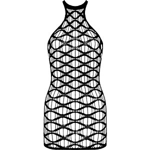 Dress with Thong Cottelli Collection Negru pe Sexlab.ro