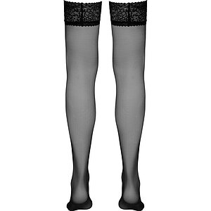 Dresuri Cottelli Collection StayUps 3 Negru S-L