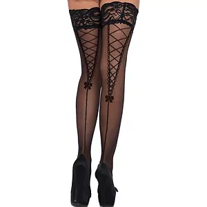 Dresuri Leg Avenue Austyn Negru Dresuri Leg Avenue Austyn Negru pe SexLab