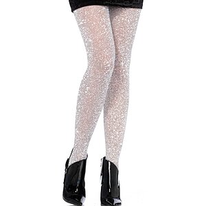 Dresuri Leg Avenue Lurex Argintiu Dresuri Leg Avenue Lurex Argintiu pe Sexlab.ro