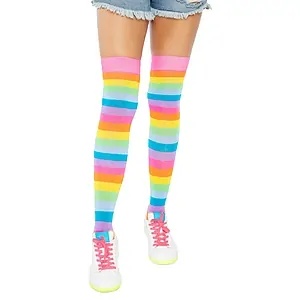 Dresuri Leg Avenue Rainbow Over The Knee Multicolor Dresuri Leg Avenue Rainbow Over The Knee Multicolor pe SexLab