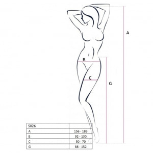 Dresuri Passion S026 Negru S-L