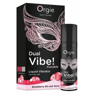 Dual Vibe Gel Vibrant Căpșuni Gin Tonic Dual Vibe Gel Vibrant Căpșuni Gin Tonic pe Sexlab.ro