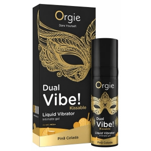 Dual Vibe Pina Colada Kissable Liquid Vibrator Dual Vibe Pina Colada Kissable Liquid Vibrator pe Sexlab.ro