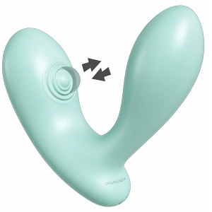 Vibrator 9 Tipuri De Vibratii Si Pulsatii Combinabile Vibrator Dublu Cu Lovituri Si Vibratii Mint Culoare