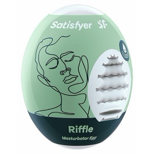 Egg Single Riffle Verde Egg Single Riffle Verde pe Sexlab.ro