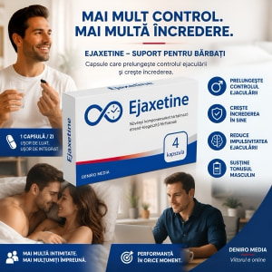 Ejaxetine Pills – 4 Capsule Pentru Întârzierea Ejaculării