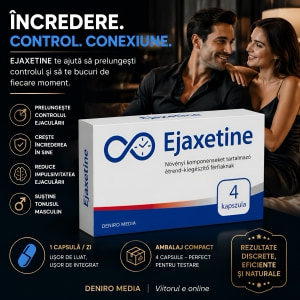 Ejaxetine Pills – 4 Capsule Pentru Întârzierea Ejaculării