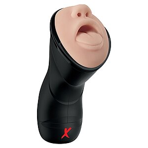 Elite Deep Vibrating Stoker Negru pe SexLab