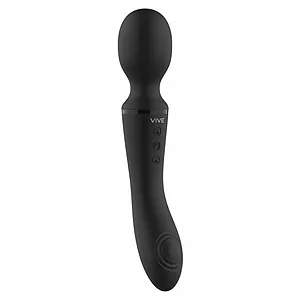 Enora Wand Vibrator Negru pe SexLab