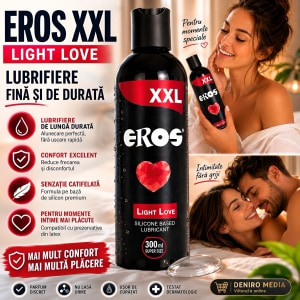 Eros XXL Light Love, Lubrifiant siliconic 300 ml