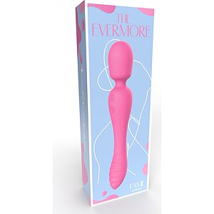 Evermore 2 în 1 Massager ToyJoy 17 Moduri Roz 22.5 cm