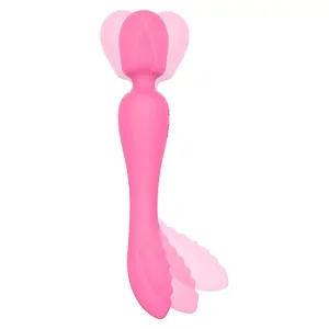 Evermore 2 în 1 Massager ToyJoy 17 Moduri Roz 22.5 cm pe SexLab