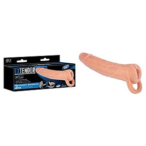 Extendor 2 în 1 TPR, Inel Penian și Dispozitiv Discret pe SexLab