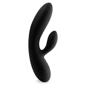 FeelzToys Lea Rabbit Vibrator Negru pe SexLab