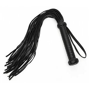 Fifty Shades of Grey - Bound to You Flogger Negru pe SexLab