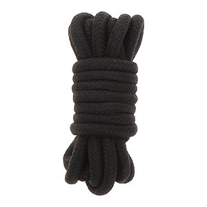 Frânghie Hidden Delight Negru pe SexLab