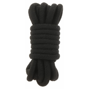 Frânghie Hidden Delight Negru pe Sexlab.ro