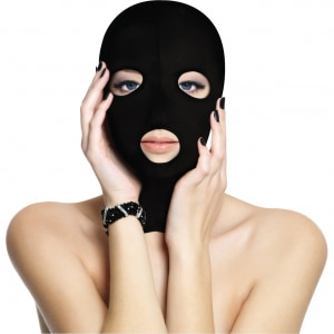 Masca Full Face Neagra Acces La Gura