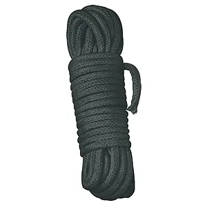 Funie Bondage Rope 1000cm Negru pe SexLab