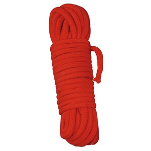 Funie Bondage Rope 1000cm Roșu pe SexLab