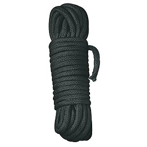 Funie Bondage Rope 700cm Negru pe SexLab